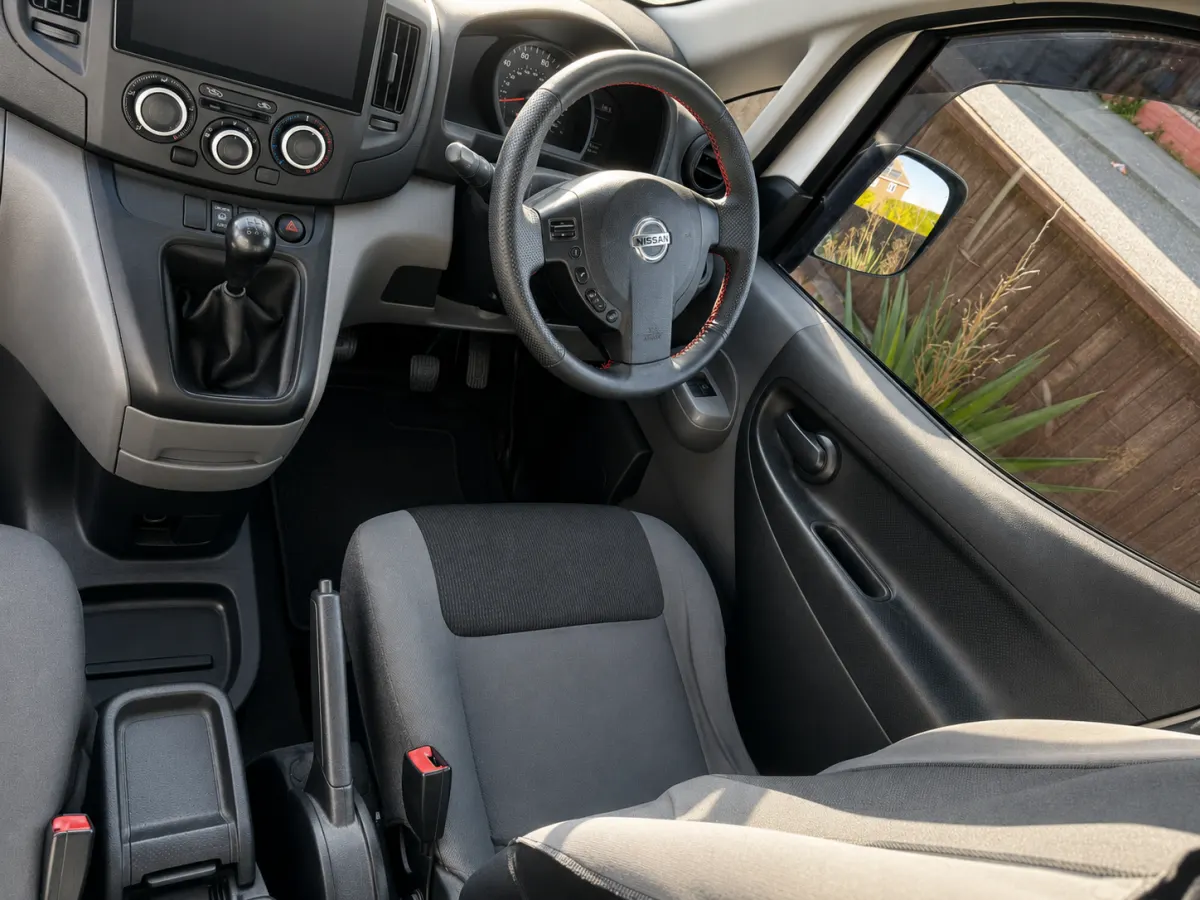 Clean car interior after mobile valeting service
